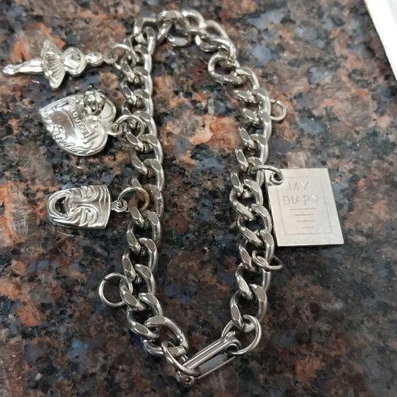 Girl's 4 Charm Bracelet...EUC - Picture 2 of 6